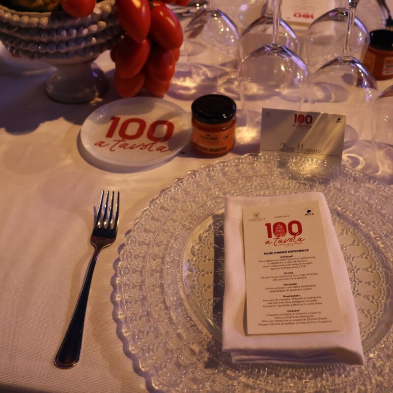 100 a Tavola Sun-hub 1